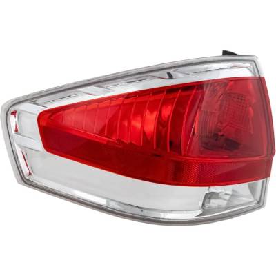 Rareelectrical - Tail Light Compatible With 2008 Ford Focus 2.0L I4 Dohc Left Driver Side 140Hp Replaces 8S4z13405d