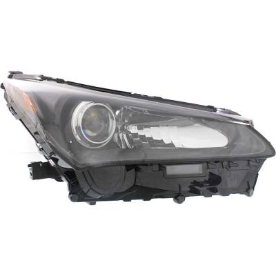 Rareelectrical - Headlight Compatible With 2015-2017 Lexus Nx200t Nx300h 2.5L 2.0L I4 Right Passenger Side Halogen