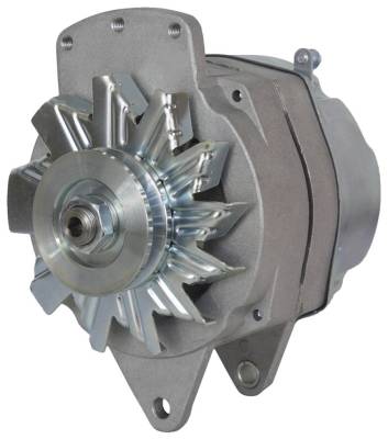 Rareelectrical - 12V 105-Amp Marine Alternator Compatible With Mercruiser Model 110 120 Gm 2.5L 153Ci 4-Cyl Evinrude