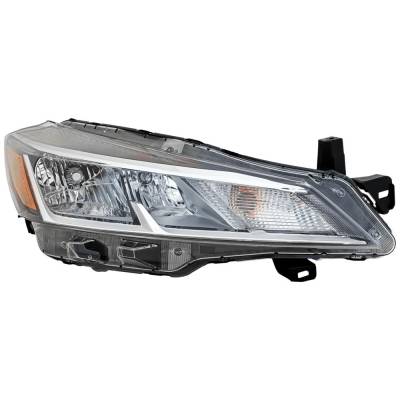 Rareelectrical - Headlight Compatible With 2021-2023 Nissan Kicks 1.6L I4 Hr16de Right Passenger Side Halogen