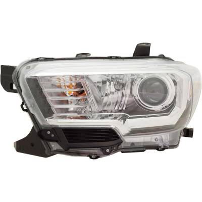 Rareelectrical - Headlight Compatible With 2018 Toyota Tacoma 2.7L 3.5L I4 Left Driver Side Halogen Rt10010044q 278Hp