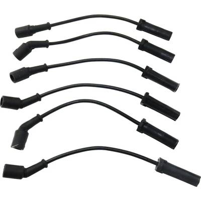 Rareelectrical - New Spark Plug Wire Compatible With Chevrolet Gmc Sierra 1500 Base 6 Cyl 4.3L Silverado 1500 Ls 6