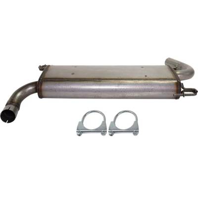 Rareelectrical - Natural Muffler Compatible With Ram Promaster 2500 Base 6 Cyl 3.6L Promaster 1500 Base 6 Cyl 3.6L