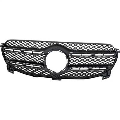 Rareelectrical - New Textured Black Grille Assembly Compatible With Mercedes Benz Gle350 4Matic 4 Cyl 2.0L Gle350