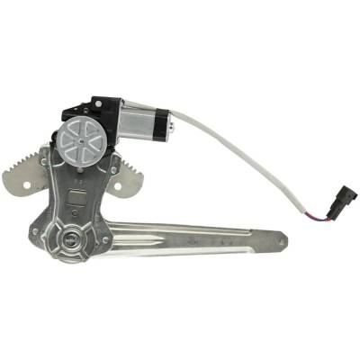 Rareelectrical - New Left Rear Window Regulator With Motor Compatible With Nissan Sentra Gxe 4 Cyl 1.8L Sentra Se 4