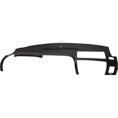 Rareelectrical - New Black Dash Cover Compatible With Chevrolet Gmc Silverado 1500 Lt 8 Cyl 6.0L Sierra 1500 Sl 8 Cyl