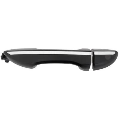 Rareelectrical - Front Left (Driver Side) Exterior Door Handle Compatible With 2014-2019 Toyota Corolla Chrome Lever