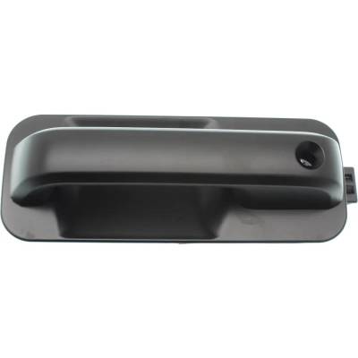 Rareelectrical - Front Driver Side Exterior Door Handle Compatible With 2015-2020 Ford F-150 Smooth Black With Key