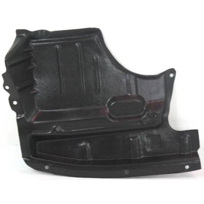 Rareelectrical - Fender Splash Shield Compatible With 1995-1999 Nissan Maxima I30 Right Passenger Side Front Plastic