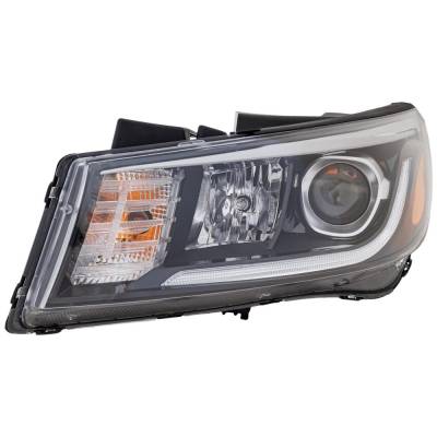 Rareelectrical - Headlight Compatible With 2019-2021 Kia Sedona 3.3L V6 Left Driver Side Halogen Rk10010062q 276Hp