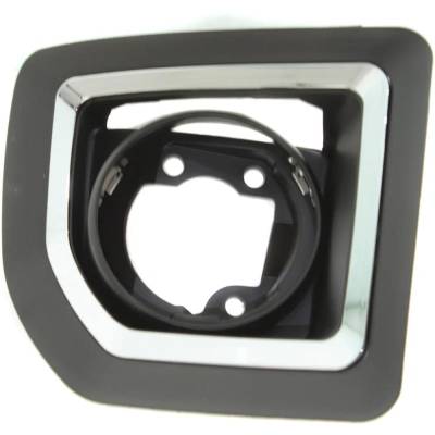 Rareelectrical - New Right Front Fog Light Trim Compatible With Gmc Sierra 2500 Hd Base 8 Cyl 6.0L Sierra 3500 Hd Slt