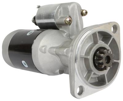 Rareelectrical - 12V Starter Motor Compatible With 1980-1992 Hyster Lift Truck 240 280 Isuzu Diesel Clockwise Hitachi