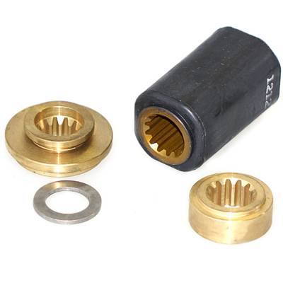 Rareelectrical - Rubex Interchangeable Propeller Hub Kit Compatible With 1984-2021 Yamaha 25 30 40 48 50 55 60Hp