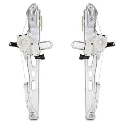 Rareelectrical - New Rear Left And Rear Right Window Regulator Compatible With Ford Transit Connect Titanium 4 Cyl