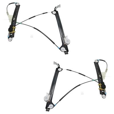 Rareelectrical - New OEM Replacement Front Left And Front Right Window Regulator Compatible With Bmw 1 Series M Base