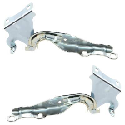 Rareelectrical - New Pair Of Hood Hinge Compatible With Mitsubishi Mirage Es Limited 3 Cyl 1.2L Mirage Gt 3 Cyl 1.2L