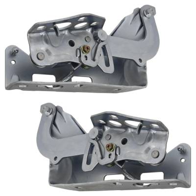 Rareelectrical - New Pair Of Hood Hinge Compatible With Mercedes Benz Glc300 4Matic 4 Cyl 2.0L Glc300 Base 4 Cyl 2.0L