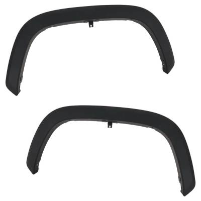 Rareelectrical - New Rear Left And Rear Right Fender Trim Compatible With Toyota Tundra Sr 6 Cyl 3.4L Tundra Limited