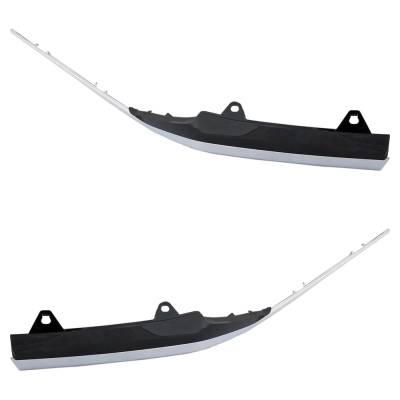 Rareelectrical - New Pair Of Grille Trim Compatible With Honda Cr-V Ex-L Cr-V Hybrid Ex 2020-2022 By Ho1212126