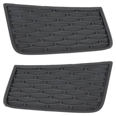 Rareelectrical - New Front Left Upper And Front Right Upper Fog Light Trim Compatible With Land Rover Range Rover