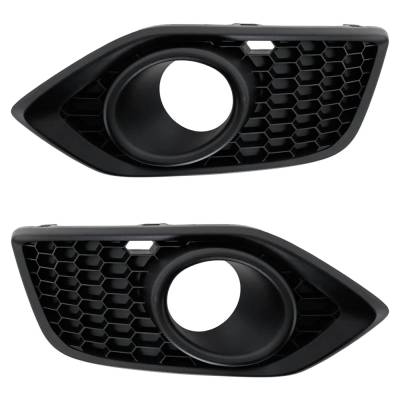 Rareelectrical - Pair Of Fog Light Trim Compatible With Honda Hr-V Sport 4 Cyl 1.8L 2019-2022 By Ho1038178 Ho1039178