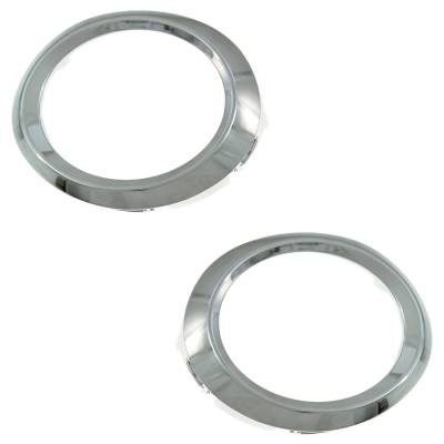 Rareelectrical - New Front Left Inner And Front Right Inner Fog Light Trim Compatible With Mercedes Benz E300 4Matic