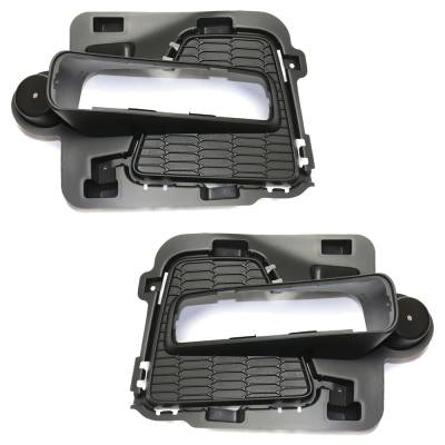 Rareelectrical - New Front Left And Front Right Fog Light Trim Compatible With Ford Expedition El Ssv Expedition Xlt