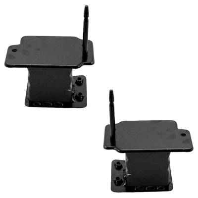 Rareelectrical - New Rear Left And Rear Right Bumper Bracket Compatible With Kia Rio Ex 4 Cyl 1.6L Rio Lx 4 Cyl 1.6L