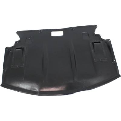 Rareelectrical - Engine Under Cover Splash Shield Compatible With 2008-2010 Bmw 528I 550I Center 3.0L V6 4.8L V8