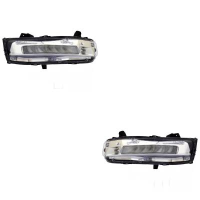 Rareelectrical - New Pair Of Parking Light Assembly Compatible With Ford Mustang Gt Convertible Mustang Gt V8