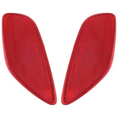 RAREELECTRICAL - Reflector Light Assembly Right Left Pair Compatible With 2021-2023 Kia Seltos Ex Sx 92406 Q5000