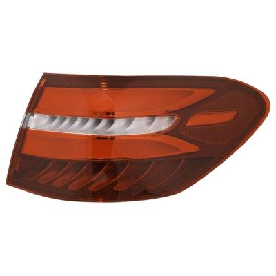 Rareelectrical - Right Passenger Side Outer Led Tail Light Compatible With Mercedes-Benz Glc300 2016 2017 2018 2019