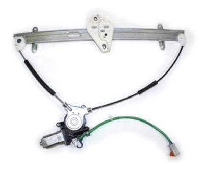 Rareelectrical - New Front Left Driver Side Power Window Regulator With Motor Compatible With 2002-2006 Honda Cr-V Lx