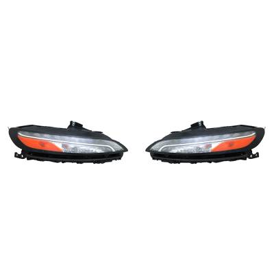 Rareelectrical - New Pair Of Tail Lights Fits Jeep Cherokee 14-15 Ch2531104 68321886Ac Ch2530104