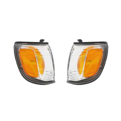 Rareelectrical - New Pair Of Side Marker Lights Compatible With Toyota 4Runner 1999-02 8161035330 To2521157