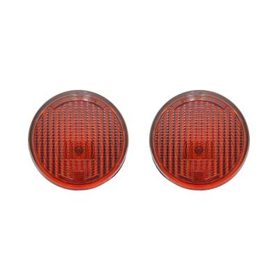 Rareelectrical - New Pair Of Turn Signal Light Compatible With Jeep Wrangler 2007-2013 55077884Ad 55077885Ad