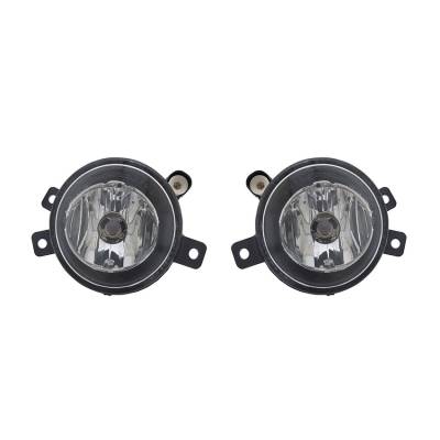 Rareelectrical - New Pair Of Fog Lights Compatible With Bmw X1 2012-15 63-17-2-993-526 Bm2592148 63172993526