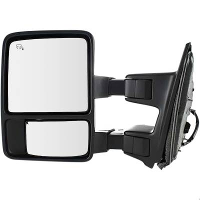 Rareelectrical - Side Mirror Compatible With 2009-2012 Ford F-250 Super Duty F-350 Super Duty F-450 F-550 6.2L 6.7L