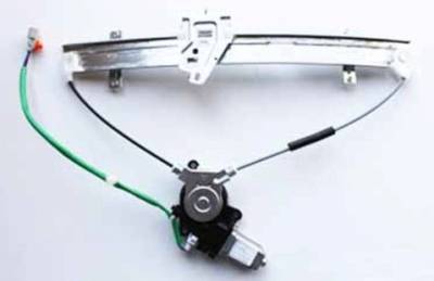 Rareelectrical - New Front Right Window Regulator Compatible With 01 02 03 04 05 Honda Civic Sedan 6552-6209R 88139
