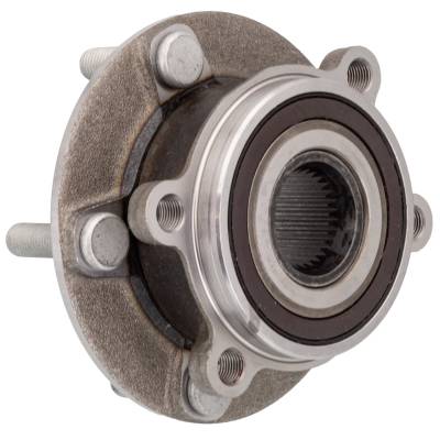 Rareelectrical - Front Hub Bearing Assembly Compatible With 2016-2023 Mazda Cx-9 5-Lug Abs Tk48-33-04X Tk48-33-04Xb