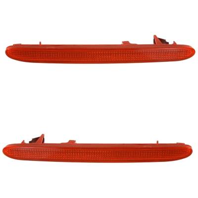 Rareelectrical - New Rear Left And Rear Right Bumper Reflector Compatible With Acura Honda Cr-V Lx Element Ex 4 Cyl