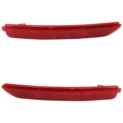 Rareelectrical - Rear Left And Rear Right Bumper Reflector Compatible With Kia Sorento Sx Sorento Sx Limited