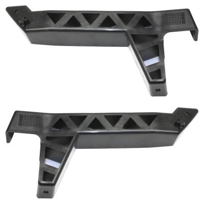 Rareelectrical - New Rear Left Lower And Rear Right Lower Bumper Bracket Compatible With Mercedes Benz C250 4Matic