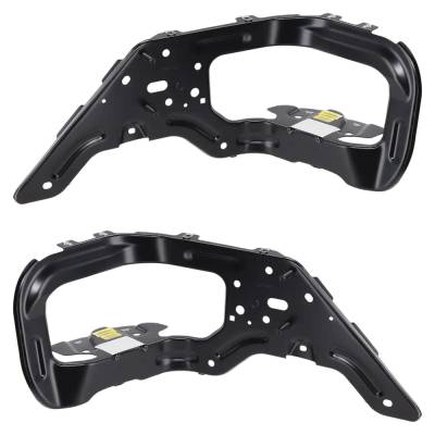 Rareelectrical - New Rear Left And Rear Right Bumper Bracket Compatible With Chevrolet Gmc Sierra 2500 Hd At4 8 Cyl
