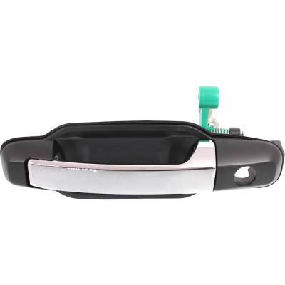 Rareelectrical - Front Left (Driver Side) Exterior Door Handle Compatible With 2003-2009 Kia Sorento Chrome Lever