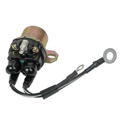 Rareelectrical - New 12V Grd Base Starter Solenoid Compatible With 2000-2007 Freightliner Fl50 Fl60 Fl70 Fl80 Blue