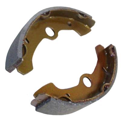 Rareelectrical - Front Brake Shoes Compatible With Yamaha Big Bear 350 Yfm350 348Cc Kodiak 400 Yfm400 386Cc