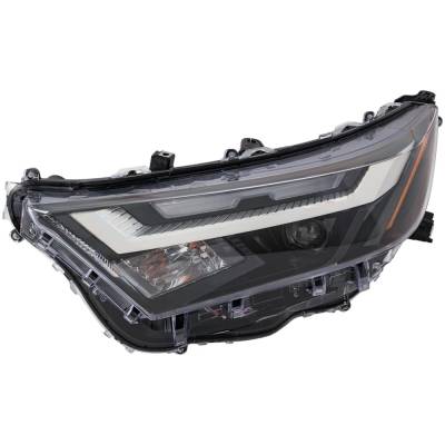 Rareelectrical - Left Driver Headlight Assembly Compatible With Toyota Rav4 Hybrid Prime Le Xle Xle Premium Trd