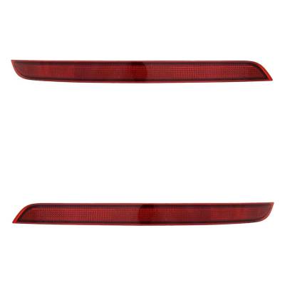 Rareelectrical - Rear Reflector Assembly Right Left Pair Compatible With 2012-2019 Mercedes-Benz Ml350 Ml550 Ml400