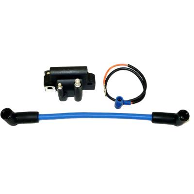 Rareelectrical - Ignition Coil Compatible With 1985-1991 Johnson Evinrude V6 3.625 Big Bore Cross Flow 175 235 Hp 9
